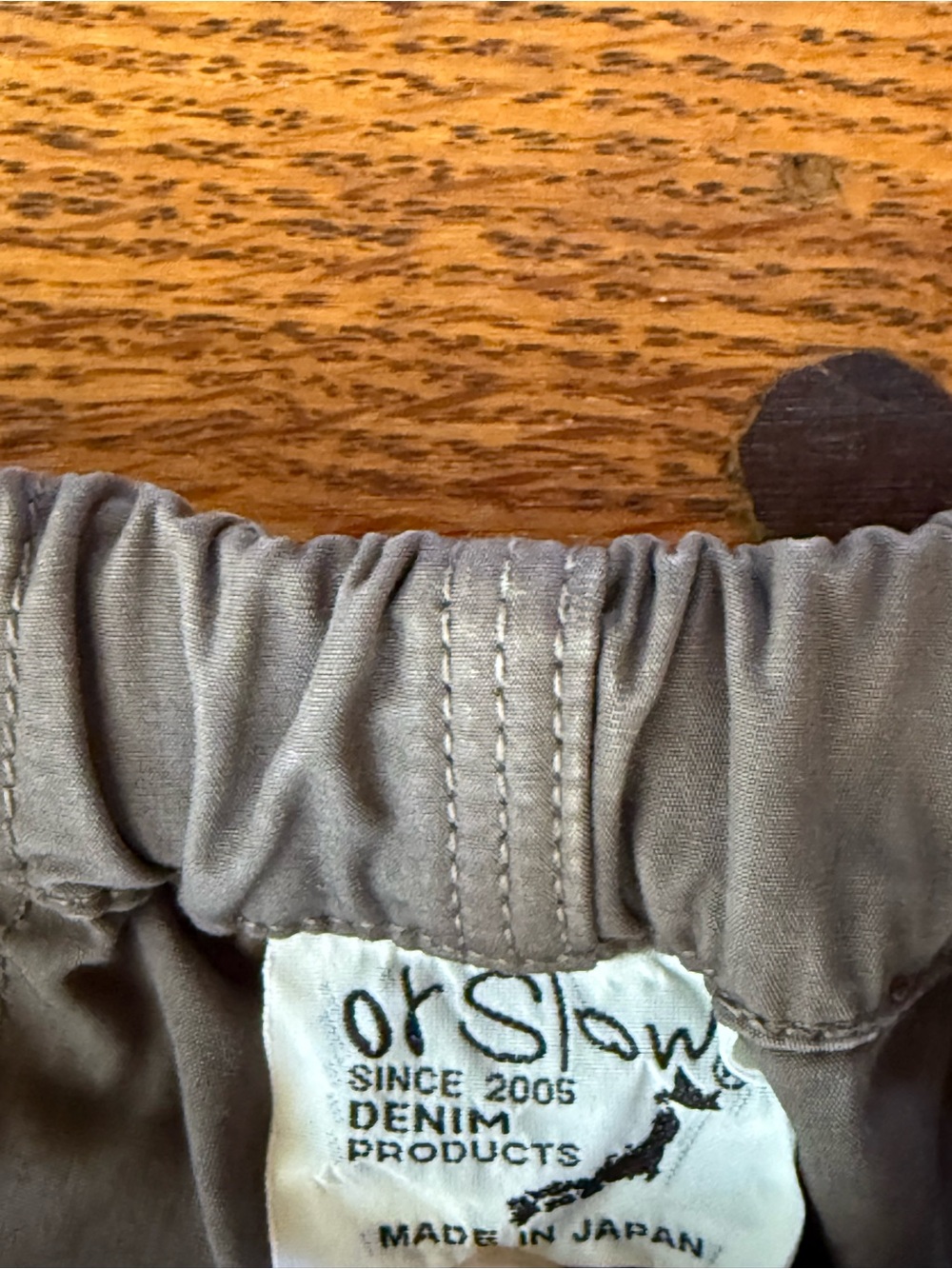 OrSlow Cargo Pants with adjustable belt strap Size 1 (XS) - Picture 4 of 6